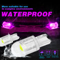 10PCS W5W LED T10 Car Light COB Glass Housing Auto Automobiles Wedge License Plate Lamp Interior Dome Reading Light t10 DRL Bulb. 