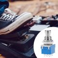 Miwayer 5/10Pcs 3PDT Footswitch Latching Stomp Switch-9 Pin True Bypass,Heavy Duty Metal for Guitar Pedal&Amplifier Replacement. 