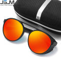 JSJM 2022 New Fashion Mens Polarized Sunglasses Luxury Brand Designer Round Classic Driving Fishing Sun Glasses Eyewears UV400. 