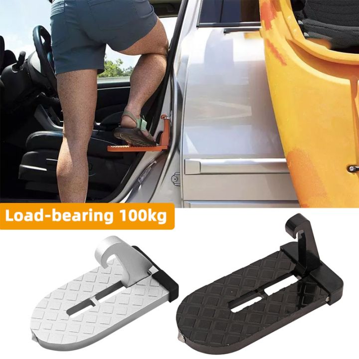 Universal Foldable Car Step,Roof Rack Ladder for SUV Truck, Anti-Slip ...