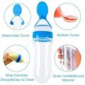 (pack of 5)Gift Combo Pack for Little Champ Spoon Feeding Bottle for cerels and Pulse Soup Pacifier for Fruit Feeder Silicon fingerbrush for Healty Teething. 