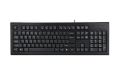 A4Tech KR-98 Comfort Wired Keyboard - Black - by ShowMe Gadgets. 