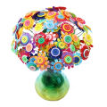 100pcs Color Round Plastic Button 0.7-2.5cm Assorted Sizes for DIY Crafts Sewing Knitting Projects Household Sewing Accessories. 