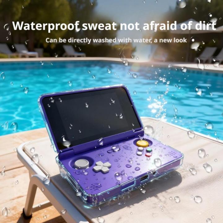 For%20RETROID%20POCKET%20Retroid%20Pocket%20Flip%202%20Flip%20Handheld%20TPU%20Protective%20Case%20Waterproof%20360%C2%B0%20All-round%20Protection%20Protective%20Case%20-%20Image%203