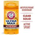 ULTRA MAX Deodorant, Active Sport, Solid Stick 73g. 