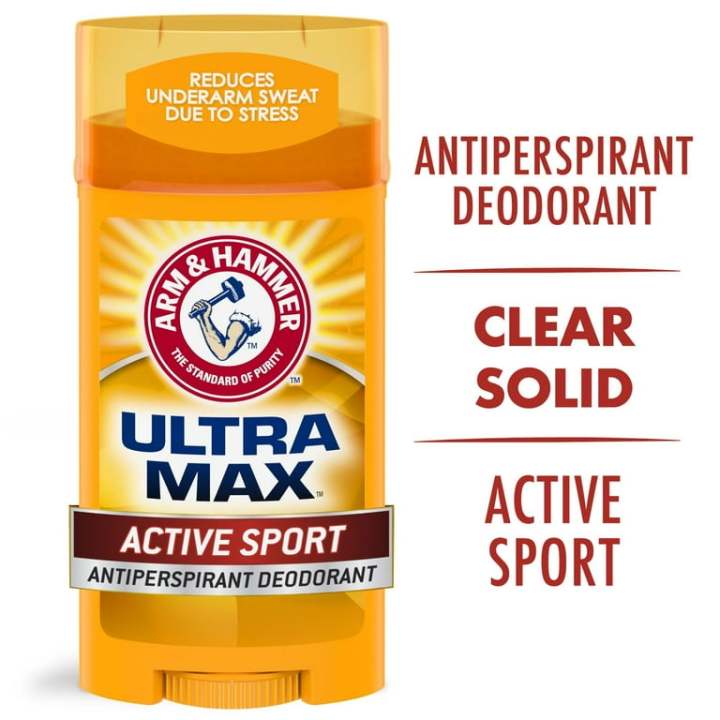 ULTRA MAX Deodorant, Active Sport, Solid Stick 73g