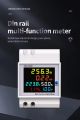 TOMZN Multi-Function Digital Meter Din rail AC monitor 6IN1 Resetable meter Colour Display 220V, 380V 100A Voltage Current Power Factor, Active KWH Meter , Energy Meter  Frequency meter ,Volt 
meter , Ampere meter. 