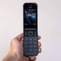 Nokia flip 2710 box pack double sim PTa approved SD card supported long lasting battery backup double screen display/ Nokia keypad feature phone. 