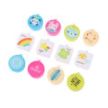 4Pcs Lunch Bento Sauce Container Cute Design Portable Plastic Condiment Dispenser Squeeze Mini Salad Ketchup Bottle. 