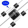 5 Pcs 6A10 MIC Diode – 6A 1000V Silicon Rectifier Diodes 6 Ampere Axial Lead. 