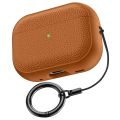 Leather Texture Case For Apple Airpods 1 2 3 4 Airpods Pro 2 1 Wireless Bluetooth Earphone Protective Cover With Anti-lost Hook. 