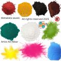 White Cement and Plaster of Paris & Chalk Color، 100g، Concrete Pigment for Pots Making - blue, Red, Egyptian blue, purple, yellow, Green, orange, black, Brown Color۔. 