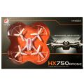 Remote Control HX750 Drone 2.4Ghz 6 Channel 6 Axis Gyroscope Quadcopter. 