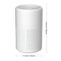 Air Purifier With H13 HEPA + Activated Carbon Filter Dual Purification for 20㎡ Rooms Blue Light for Pet Allergy Relief Air Clean. 