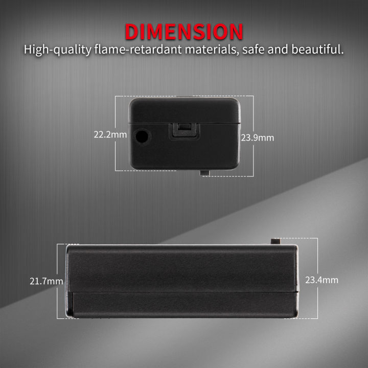 3PCS%209V%20Battery%20Holder%209%20Volt%20Battery%20Holder%20with%20ON/Off%20Switch%20Cover%20Lead%20Wires%209V%20Battery%20Box%209%20Volt%20Battery%20Case%20Connector%20-%20Image%203