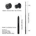 Metal Invisible Extended Edition Selfie Stick Scalable Monopod for Insta360 X3 X4 X5 Accessories for Action 5 4 Stick.