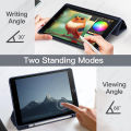 Hybrid Slim Case for iPad 9th/8th/7th Generation (2021/2020/2019)10.2 Inch with Pencil Holder Clear Transparent Back Shell Cover.