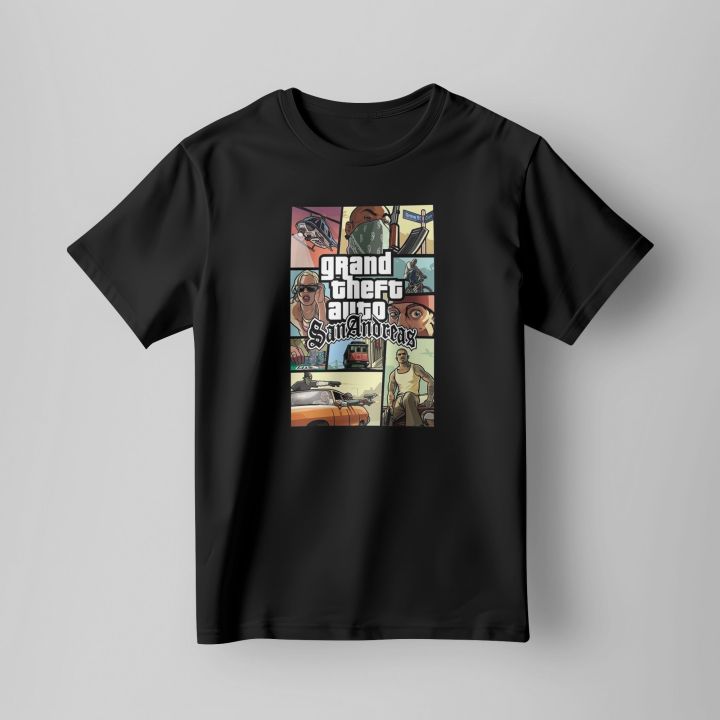 GTA San Andreas Design T-shirts