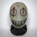 Halloween Ghost Face Full Mask, 3D Printed Stretchable Mesh, Comically Horrifying Cosplay Party Skull Headdress.. 