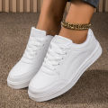 Baasploa Women Casual Sneakers Leather Platform Sneakers for Women Classics Comfort Skateboarding Shoes Non-Slip. 