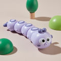 Children's Chained Caterpillar Cartoon Cute, Cute, Fun, Moving, Running Small Animals Guide Interactive Baby Crawling Toy Gifts. 