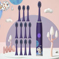 Children's Electric Toothbrush Color Cartoon Space Series Children's Soft Hair Cleaning Brush (Battery Not Included). 