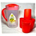 Korean water jug with 4 glass set. 