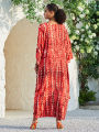 Long Kimono Swimsuit Cover up for Women Stylish Tie Dye Open Front Beach Outfits Bathing Suit.