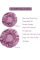 SweetEasy set of 2 parent-child satin sleep bonnet with elastic band for natural curly hair mom and baby check video b4 order. 