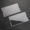 JCD For PSP 2000 3000 PSP2000 Game Console Plastic Glass Screen Lens Display Panel Cover Transparent Frame Clear Mirror Cover.