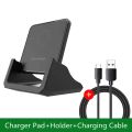 30W Wireless Charger Pad Stand Desktop Ultra-thin Mobile Phone Fast Charging Dock Station For iPhone 15 14 13 12 Samsung Xiaomi. 