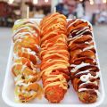 Tornado Potato Spiral Cutter, Manual Stainless Steel Potatoes Twister Slicer With 2 Extra Blades. 