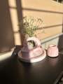 Concrete home decor set. 