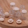 4pcs 1/12 Dollhouse Miniature Glass Mini Simulation Candy Jar Kitchen Food Storage Bottle Furniture Toys for Doll House Decor. 