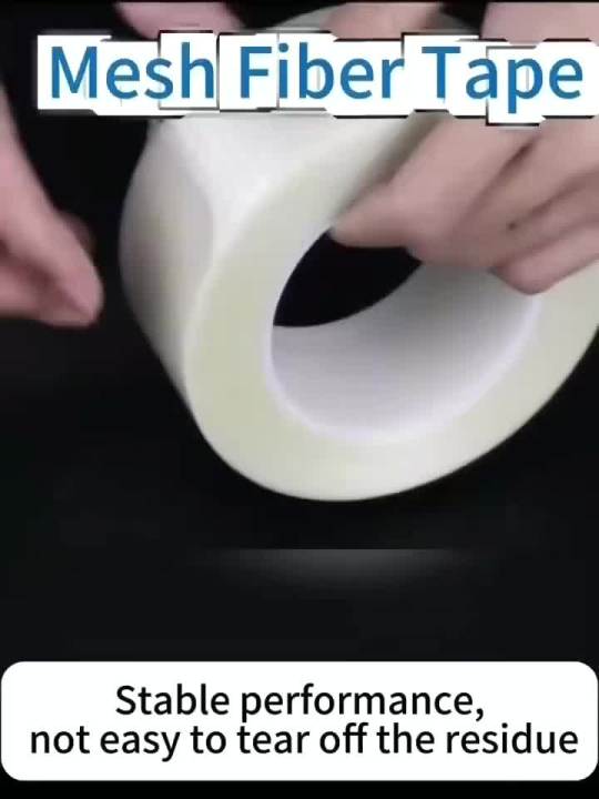 Strong Fiberglass Tape Waterproof Single-Sided Seal Tape High Temperature Resistance Adhesive Battery Insulation Tape Packaging