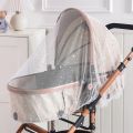 Baby Stroller Mosquito Net Pushchair Cart Insect Shield Net Baby Stroller Accessories Mesh Safe Infants Protection Mesh Cover.
