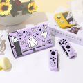 Stupid Ghost Protective Case for Switch Oled, Soft TPU Slim Cover for Nintendo Switch Console,NS Game Accessorie.