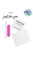 H&N Mall Nail Art Premium Press On Nails Only 1 card (12 nails on each card) with free application kit | Reusable |Water Proof |Long Lasting Manicure |No Glue Needed |Salon Quality fake nails | artificial nails. 