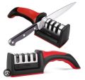 3 In 1 Kitchenly Professional Knife Sharpener Professional Kitchen Knife Sharpening Tool 3 Stage Manual Knife Sharpener For Ceramic Knife And Steel Knives. 
