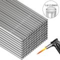 5/10Pcs Low Temperature Easy Melt Welding Rods 1.6mm/2.0mm Wire Rod Solder No Need Solder Powder Weld Bar Tin Repair Tools. 