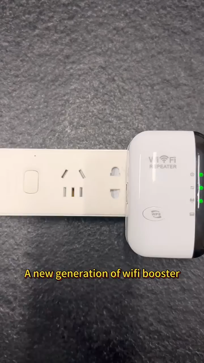 300Mbps WiFi Extender – Signal Booster | Plug & Play | Wall Socket Repeater | No Antenna Compact Design