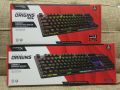 HyperX Alloy Origin Core TKL - Mechanical Gaming Keyboard, Ultra Compact 60% Form Factor, Double Shot PBT Keycaps, RGB LED Backlit, NGENUITY Software Compatible - Linear HyperX Aqua Switch. 