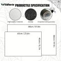 VIKAMA Welcome Mat Gray Outdoor Carpet Black Cat Carpet Crystal Velvet Non-Slip Mat Rug For Bedroom Living Room Carpet. 