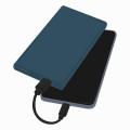 Power Bank 2450 mah Ultra Slim Card Size Pockit Mobile Power Gift Korian Quality. 
