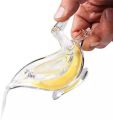 Manual Lemon Squeezer, Bird Lemon Juicer Ergonomic Design, Acrylic Transparent Fruit Juicer Portable Hand Lime Juicer. 