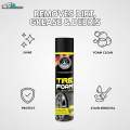THREE GUYS Tire Foam Cleaner 650ml – German Engineered | Tire Polish, Tire Shiner & Cleaner | Long-Lasting Shine & Protection. 