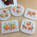 High Temperature Resistant Silicone Molds Mini Carrot Shape Cakes Molds Chocolate Candy Easter Cakes Baking Outdoor Tableware.