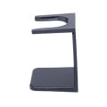Shaving Brush Holder YAQI Black Acrylic mens Shaving Brush And Razor Stand. 