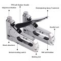 3 in 1 Heavy duty Stapler gun Professional stapler with Adjustable Hand Pressure Setting for Upholstery, Decor, Sofa Seat Cover Repair, Furniture, Stationary Use. 