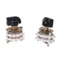 New 2 Pole 6/7/8/9/10 Position 4 Pole 3/5 Position With Channel Rotary Switch Selector With Cap Channel Selector Rotary Switch. 